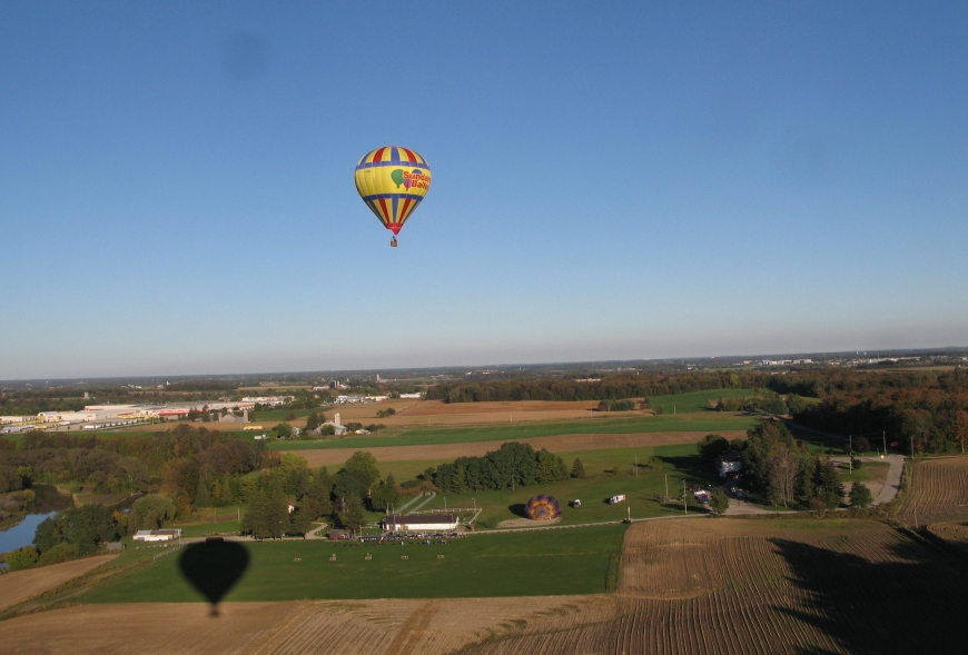 hot air balloon toronto